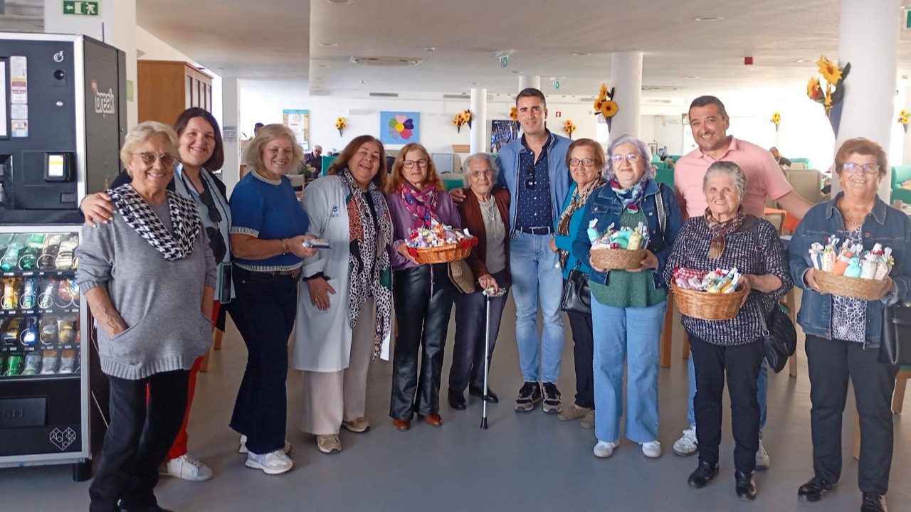 Trabalhos das utentes do Centro Comunitário de Ouguela